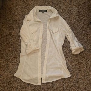 Almost Famous White Button Up